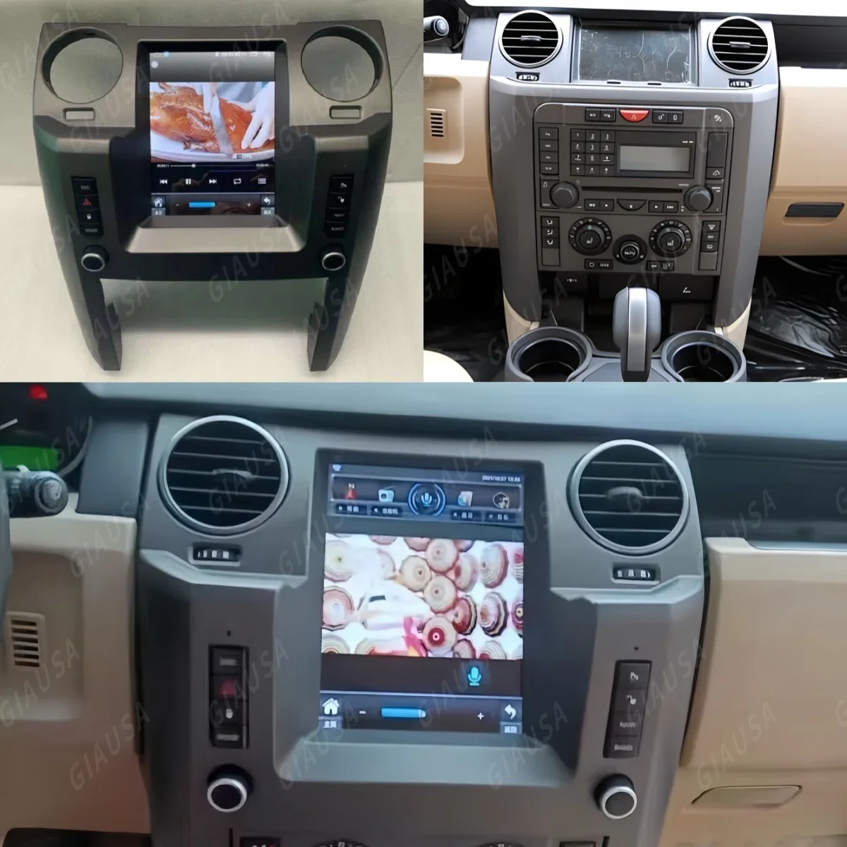

For Land Rover Discovery 3 2004-2009 Android 14 CARPLAY WIFI Car Navigation Auto Radio DVD Player Stereo Multimedia Head Unit