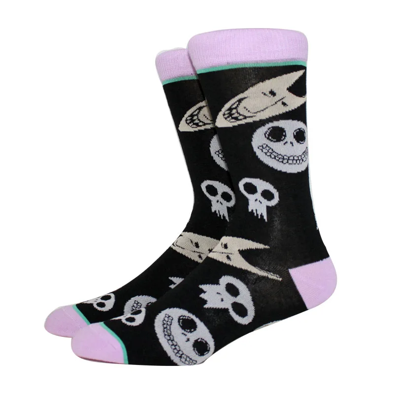 New Anime Funny Socks Long Men\'s Socks Cosplay Hip Hop Novelty HALLOWEE Crazy Soken Skateboard Socks Fashion Women\'s Socks Meias