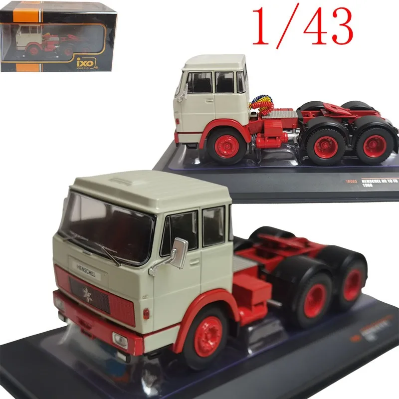 

IXO Diecast 1/43 Scale Henschel HS 19 5S – 1966 Heavy-Duty Truck Alloy Car Model Toys for Boys Gift Diecasts & Toy Vehicles