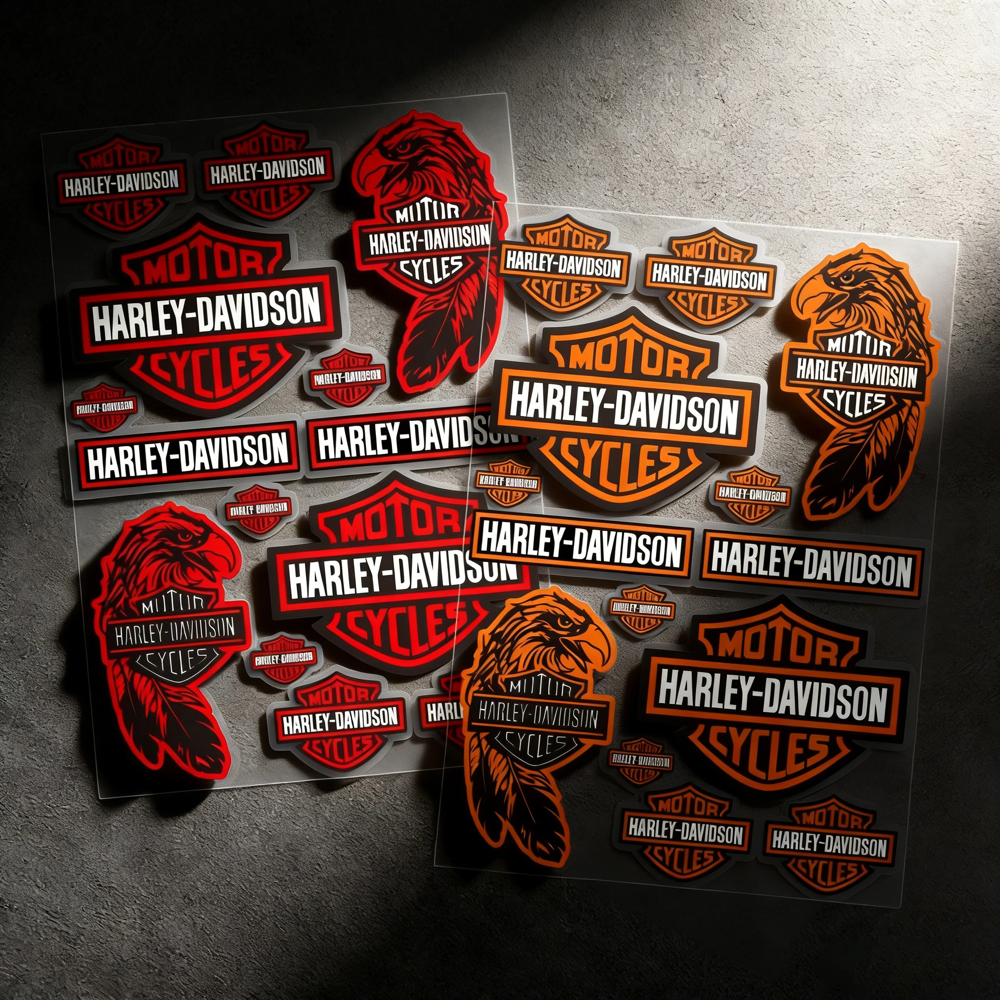 

Новая наклейка-логотип Harley Davidson 2026 года для мотоциклетного шлема, бака и мотоцикла, для Sportster 883, Sportster S 1250, Fat Boy 117