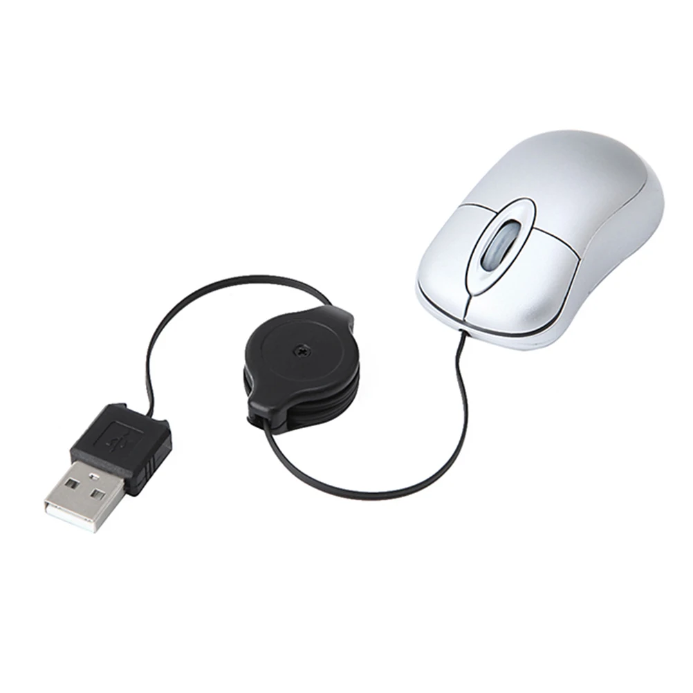 

Ergonomic USB Computer Notebook Mini Portable 1600DPI Working Mouse Optical Silent Travel Desk Mini Usb Mouse Home Use