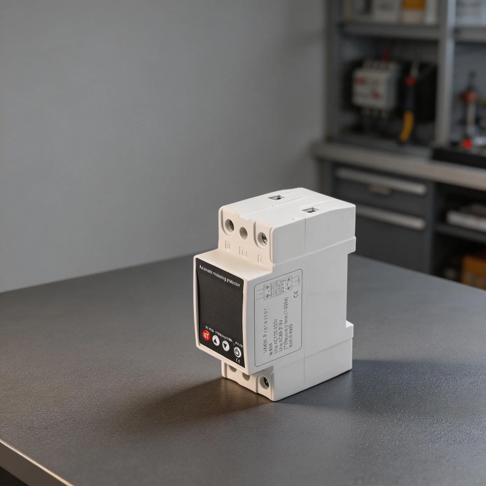 for Smart Overvoltage and Undervoltage Protector 2P with Automatic for reset Function for AC80 300V Electrical Systems