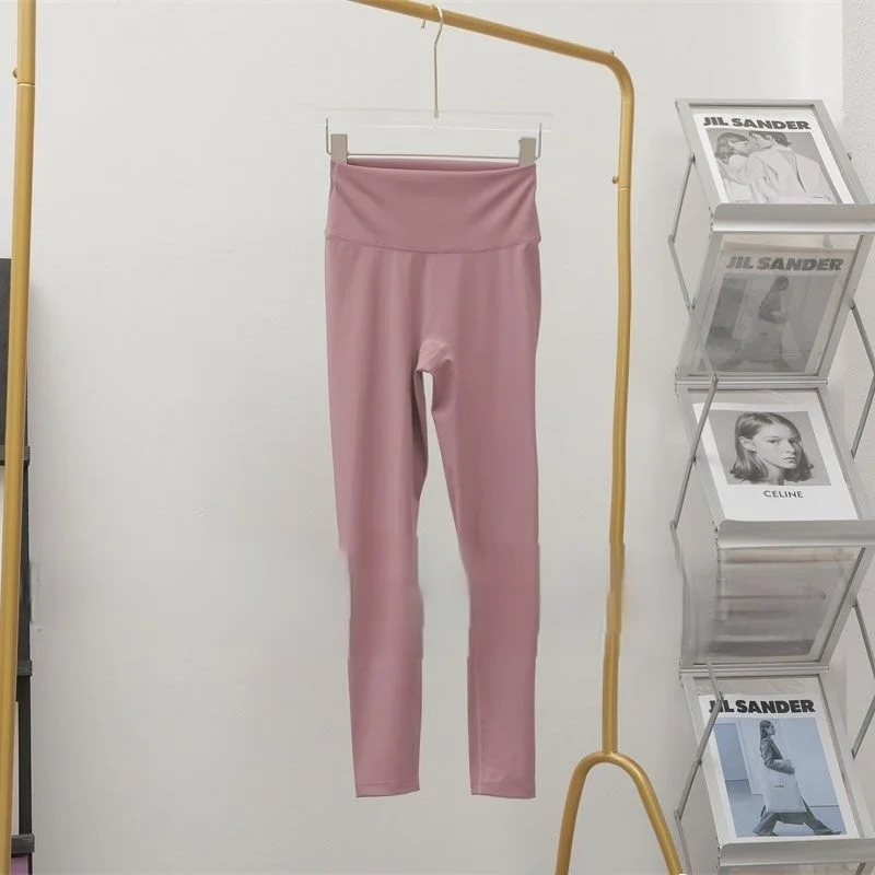 Pantaloni da yoga Natale Donna Ogni giorno Coulisse Addome Avvolgente Jacquard a contrasto Perfprmance Bottoming Feel Pilates Bowknot Bow