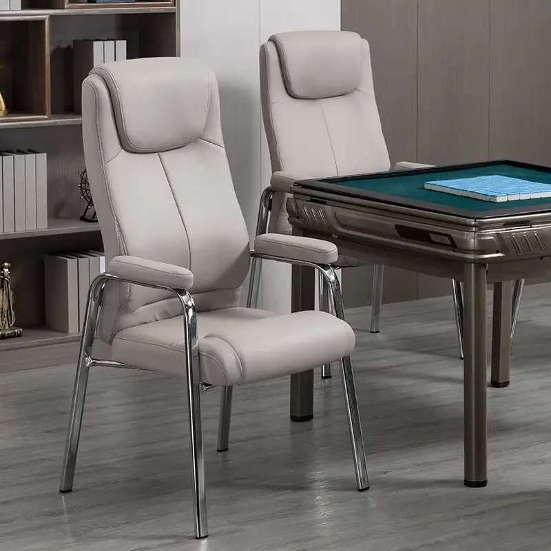 Mahjong Chair Back Office Home Study Computer Chair Back Staff Meeting Leisure Stool