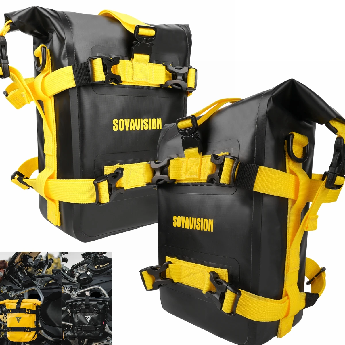 For CFMOTO CF MOTO 800MT 700MT 650MT 450MT 800 MT Accessories Frame Crash Bars Waterproof Luggage Storage Bag Tool Placement Bag