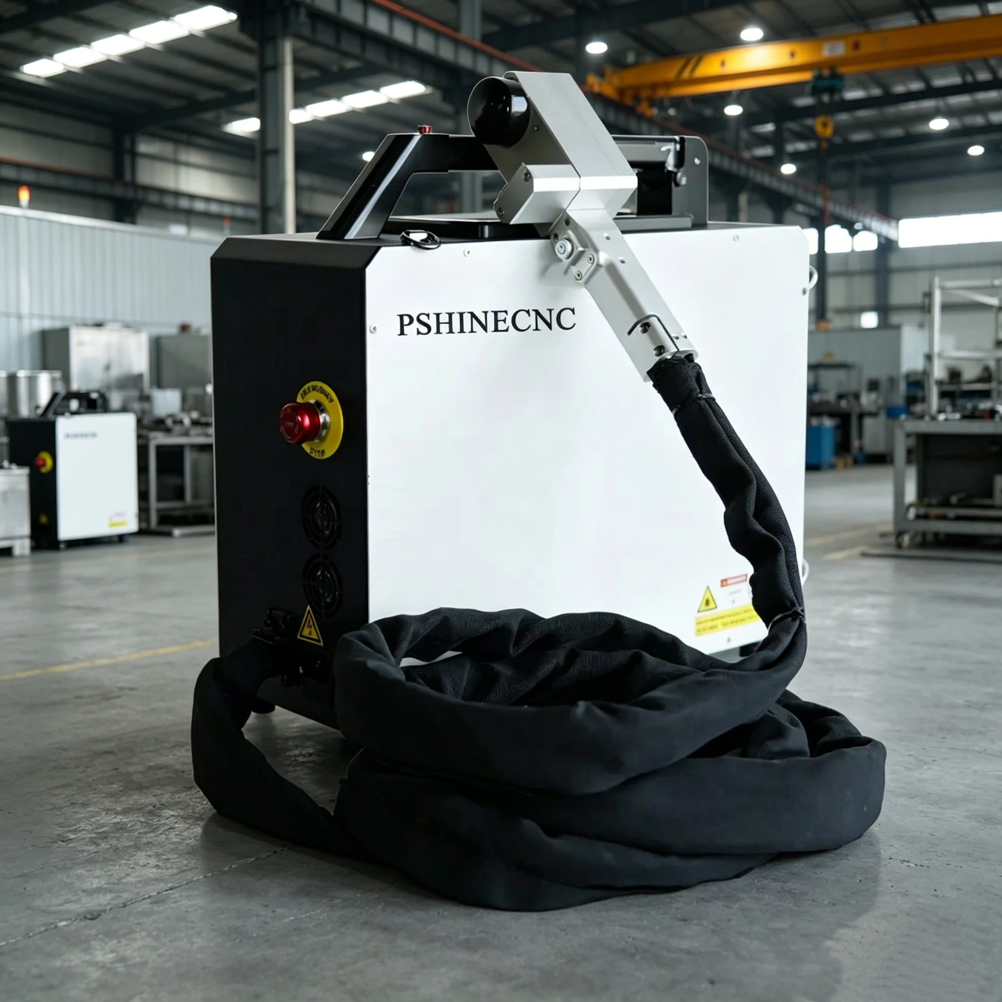 Lightweight Trolley Case Pulse Fiber Laser Cleaning Machine Air Cooling Design, Eco-friendly Laser Cleaner
