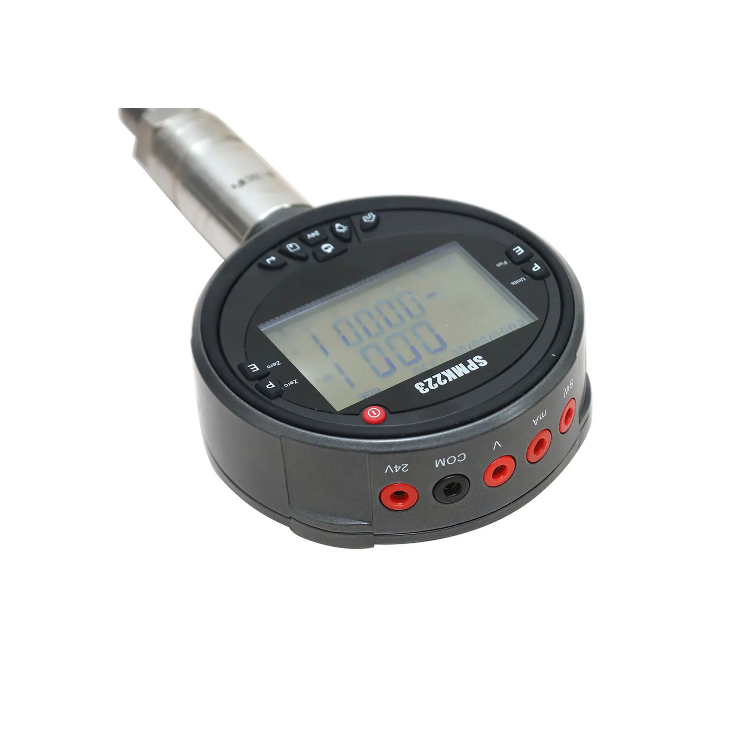 

Manufacture 2500 bar 36000psi High Pressure Digital Pressure With air Chuck Hose Gauge