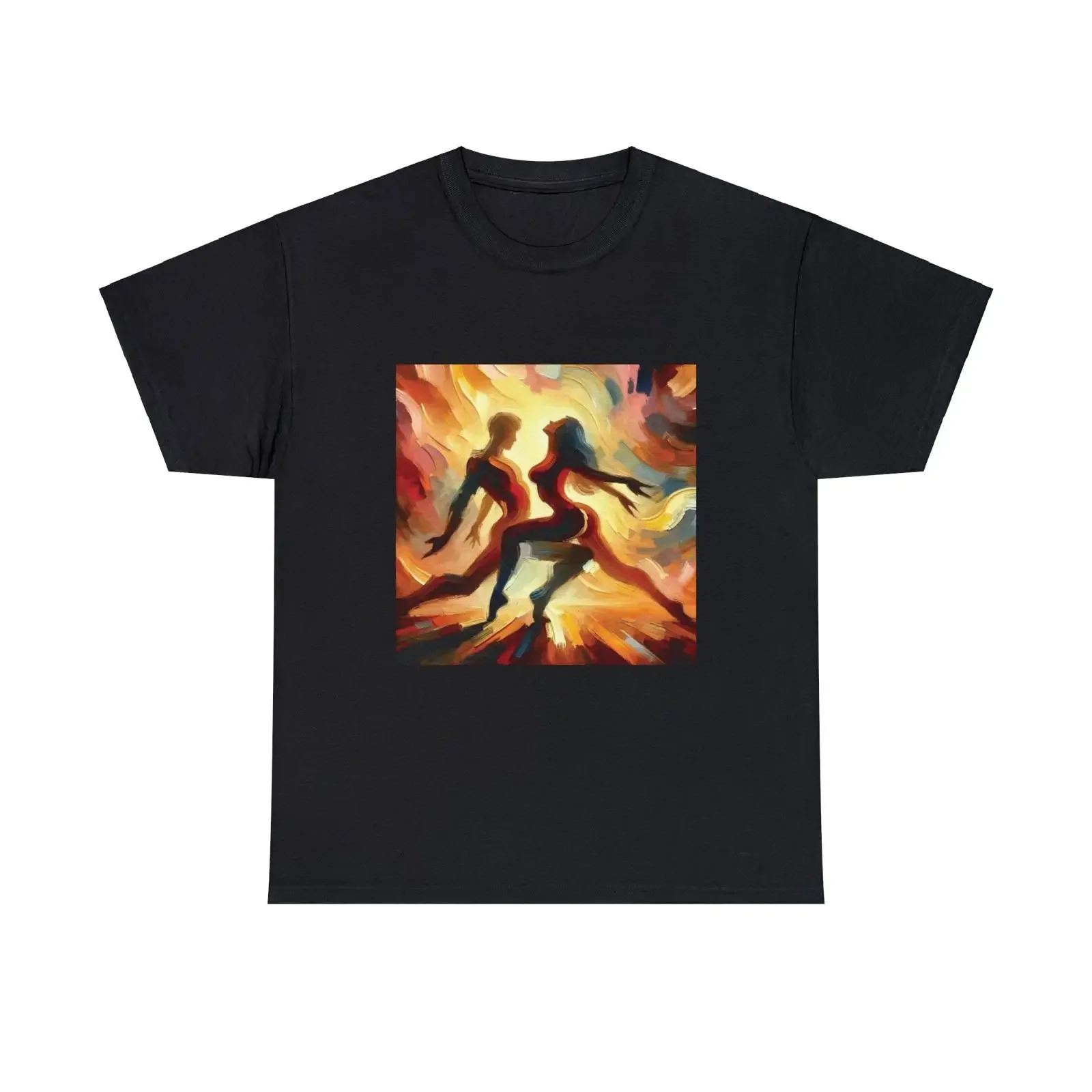 Dirty Dancing Cotton T Shirt Abstract Art Rhythmic Grace vintage Washed Stretched Stylish designer clothes Breathable