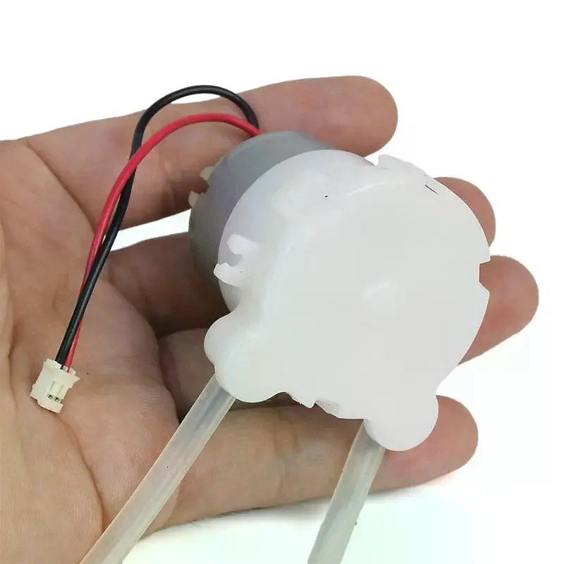 DC 5V 6V 500 Metal Brush Geared Motor Micro Peristaltic Pump Dosing Liquid Water Squeeze Pump For Lab Ink Sampling Pump
