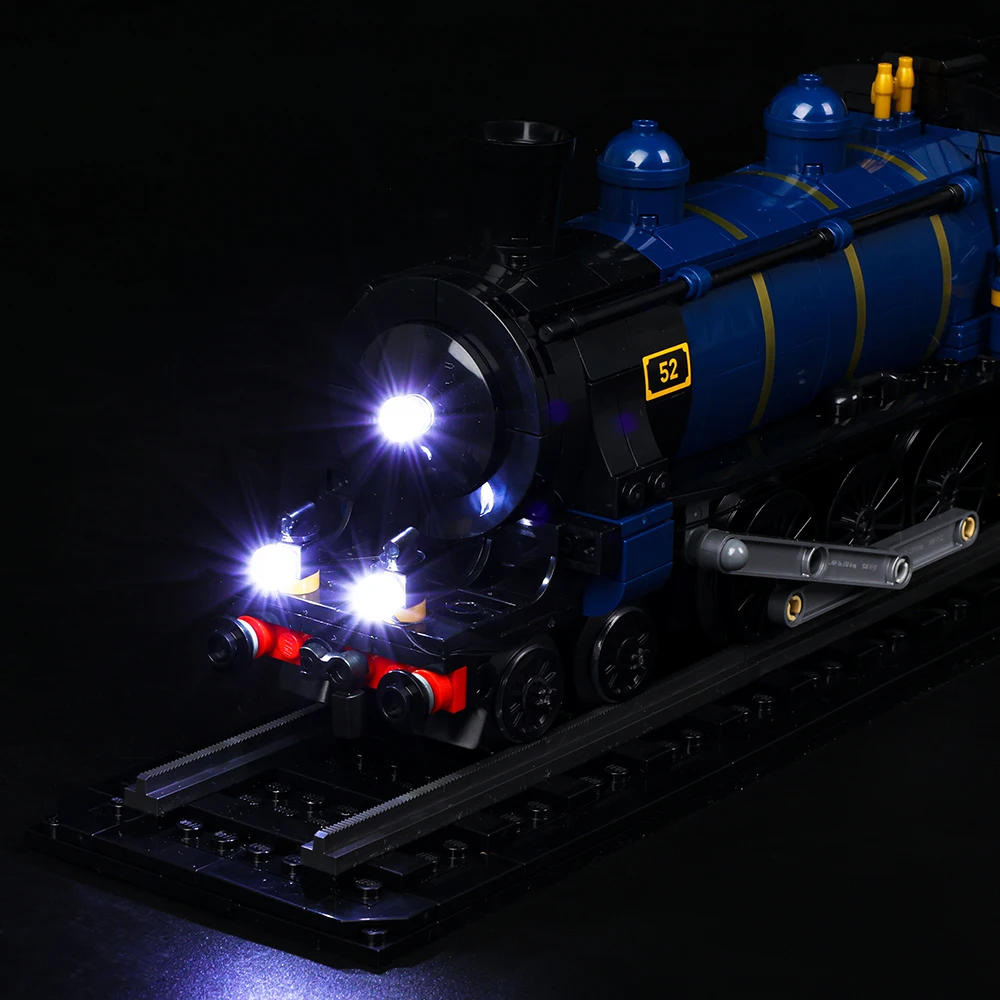 Kyglaring-Ensemble d'éclairage LED pour train Orient Express, blocs de construction à collectionner, jouets de bricolage, blocs de construction non inclus, 21344