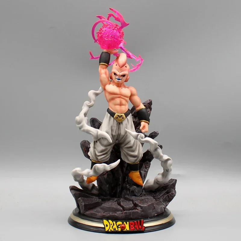 

25cm Dragon Ball Z Majin Buu Junsui Anime Figures Gk Figurine Dbz Model Statue Pvc Toys Decoration Desktop Collectible Room Gift