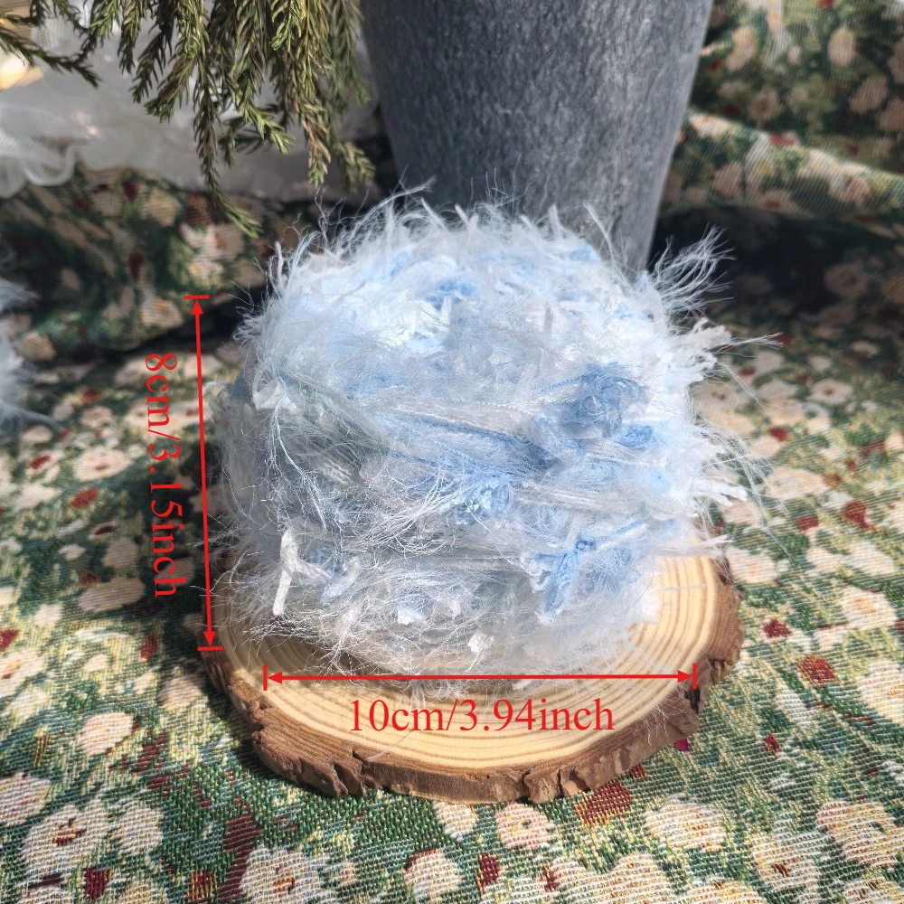 100g Sea Salt Milk Blue Fluffy - Velvet Jewelry Box ulasan dan harga