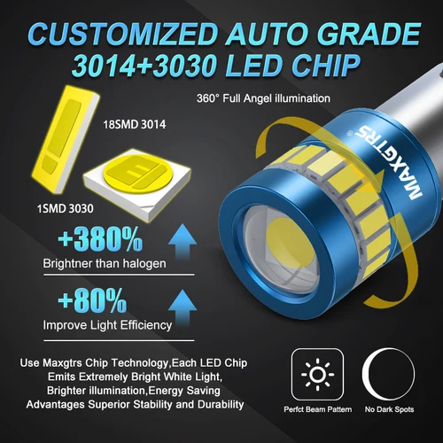 Imagen 2 del producto Luz LED lateral de estacionamiento inverso para matrícula, alta potencia, Canbus, sin errores, BA9S, T4W, BA9S, H6W, BAY9S, H21W, 10 unidades