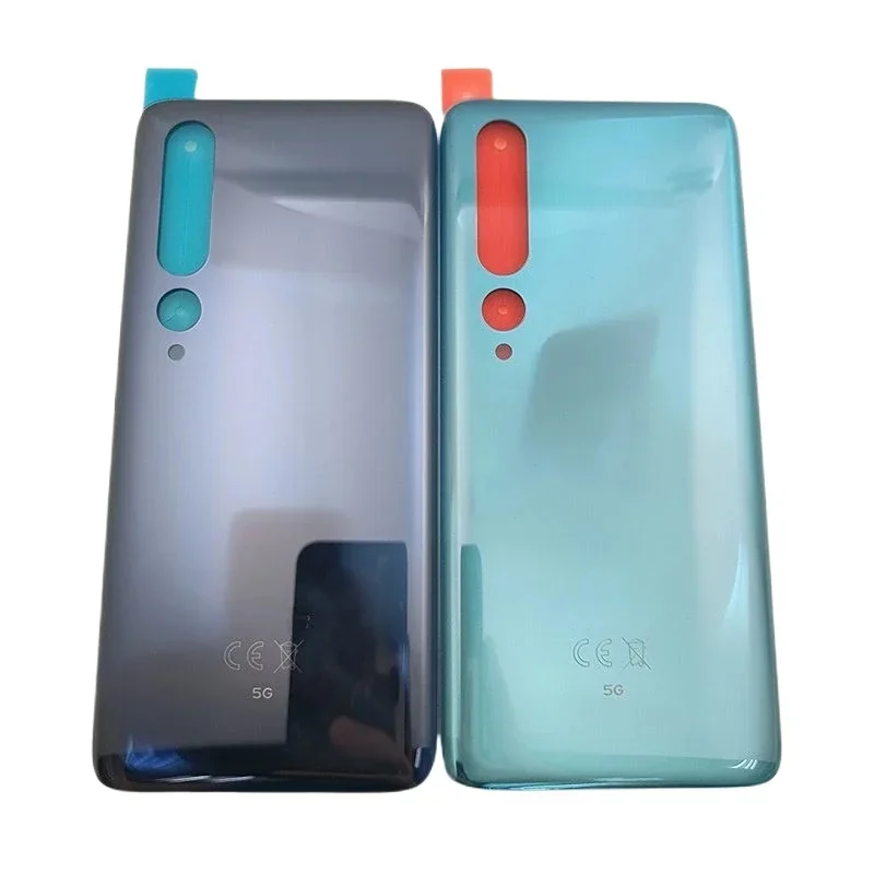 

For Xiaomi Mi 10 5G Glass Battery Cover Rear Door Panel Housing Case Replace