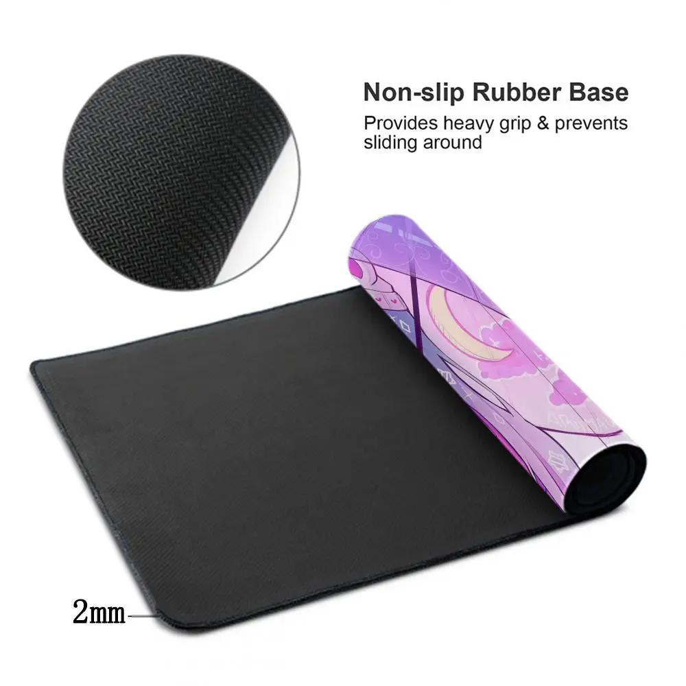 Hot Sexy Kawaii Anime Girl Geoxor Moneko Mousepad Office Household Lock Edge Anti Slip Mechanical Keyboard Mouse Pad Economic
