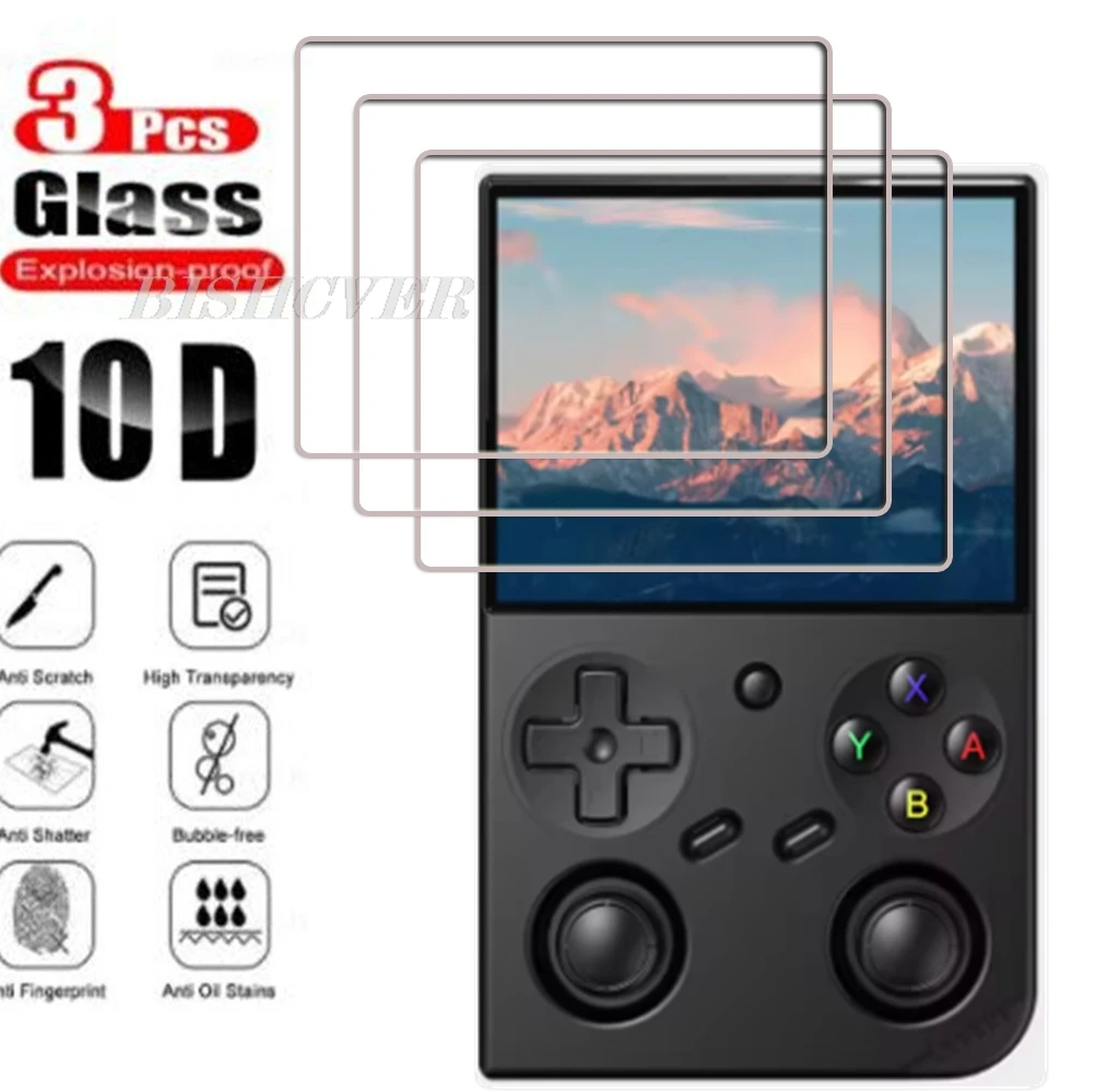 

Закаленное стекло для Anbernic RG 35XXPRO 3,5 дюйма Защитная пленка для экрана RG35XXPRO RG35XX PRO