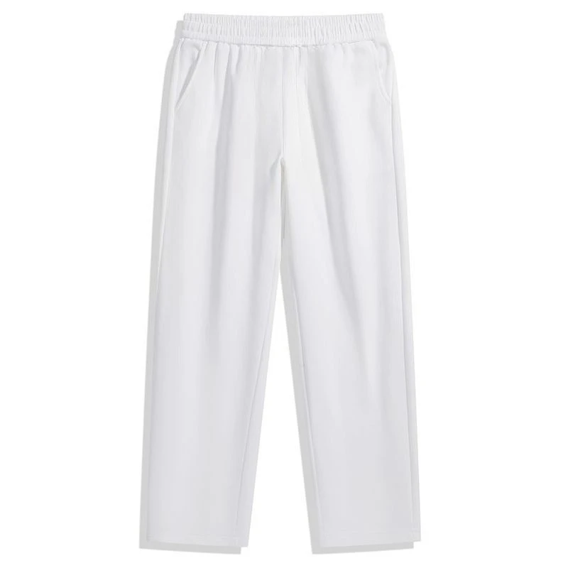 

Cotton Autumn and Winter Casual Pants Loose Spring and Autumn Sports Straight Leg Sweatpants Couple's Matching Pants