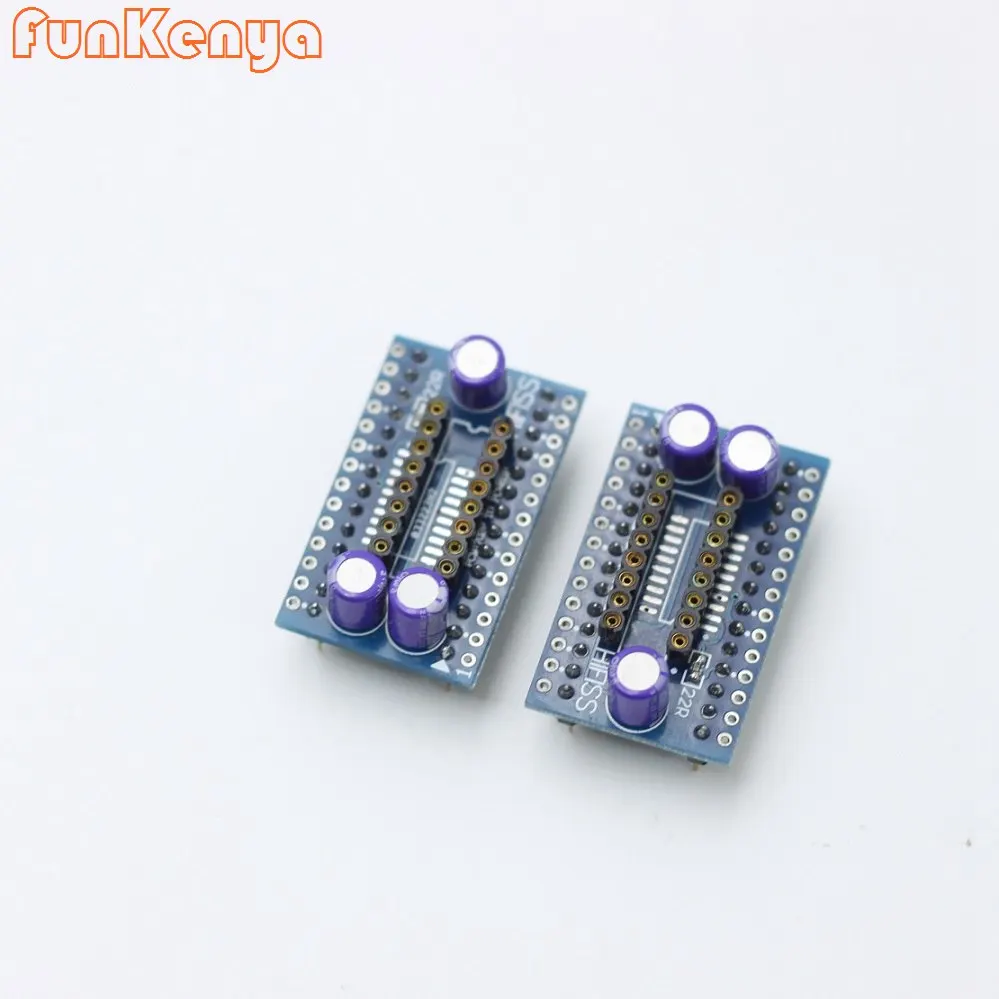 1 Pair Finsihed DAC Board PCM63 To PCM1702 / PCM1702 To PCM63 Decoding Chip Module ( No Chip )