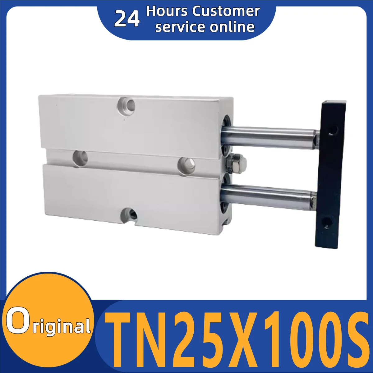 

Brand new original dual axis cylinder TN25X100S TN25X125S TN25X150S TN25X175S TN25X200S.