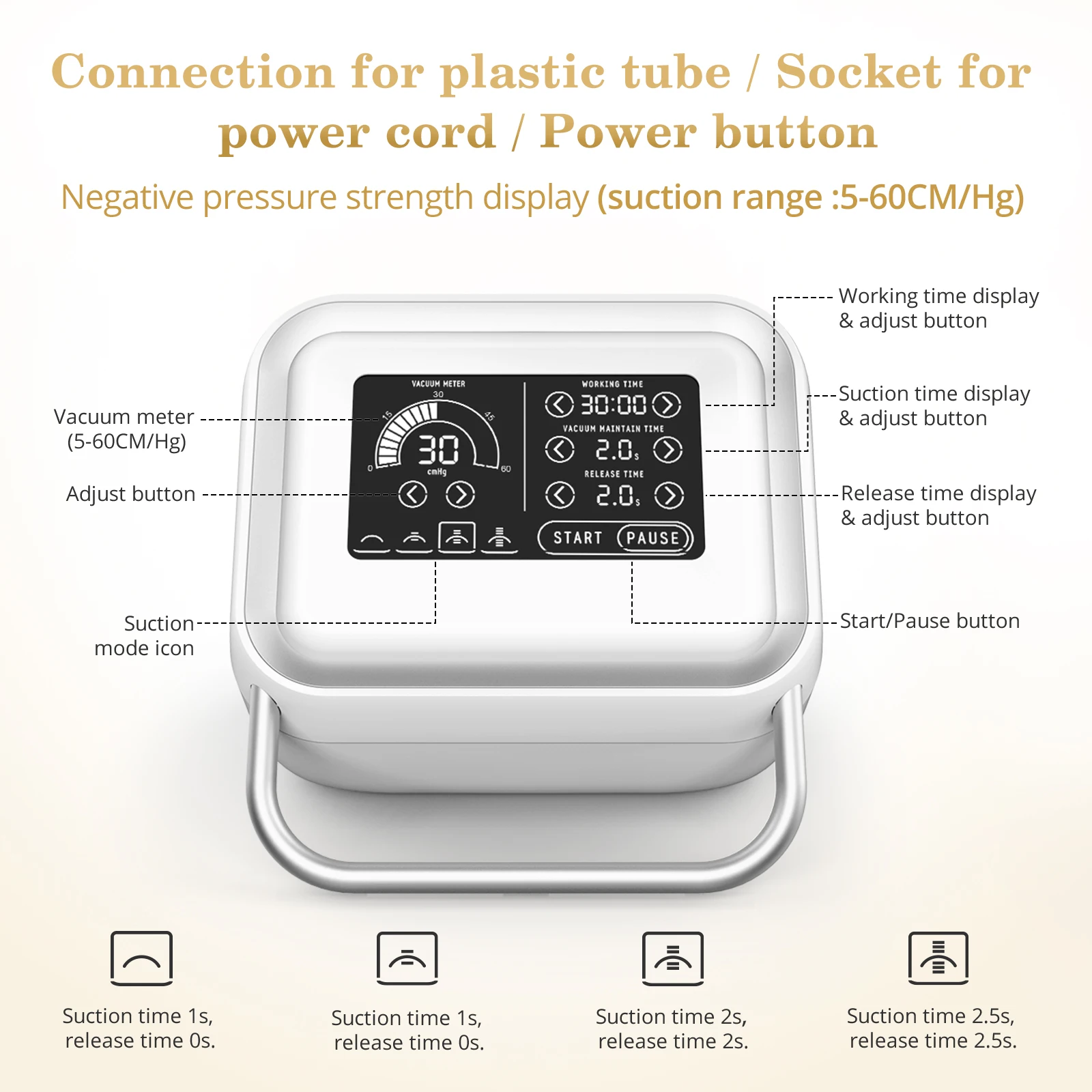 آلة العلاج بالفراغ من Aristorm آلة رفع المؤخرة مع أكواب الأرداف آلة الحجامة المفرغة مجموعة العلاج بالحجامة مع 6 أكواب #6
