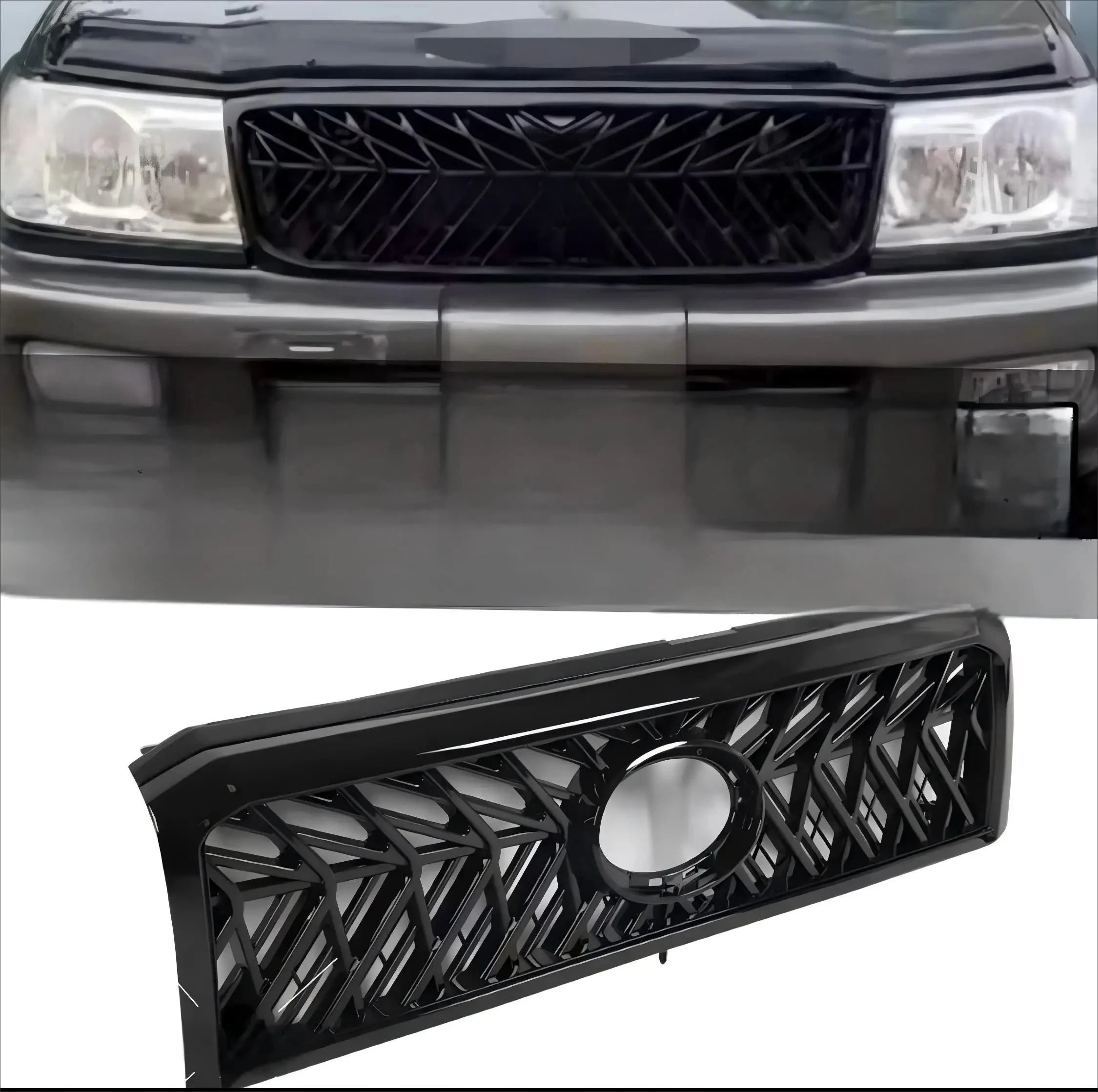 

Передняя решетка для Land Cruiser LC100 Передняя решетка типа GR
