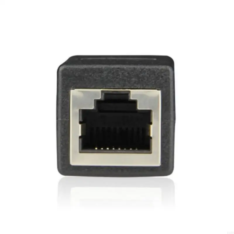 E0BB 이더넷 어댑터 RJ45 8PIN 인라인 커플러 CAT6/CAT5 케이블 커넥터 RJ45 헤더의 빠른 속도 데이터 전송 지원