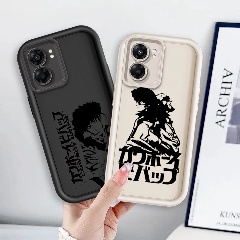 Anime Cartooon Cowboy Bebop Eye Ladder For OPPO Find X5 X3 A58 A57 A55 A53 A54 A92 A74 A78 A98 A16 A94 A76 A72 5G Cover