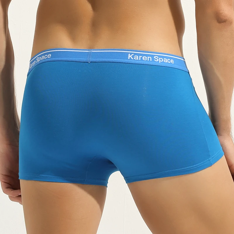 ملابس داخلية مريحة للرجال ، سراويل داخلية قطنية للرجال ، شورتات بوكسر ، من القطن #4
