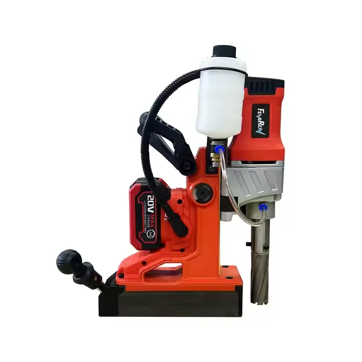 

Perceuse A Base Magnetique Electric Battery Wireless Drilling Machine Portable Magnetic Drill Press For Metal Surface
