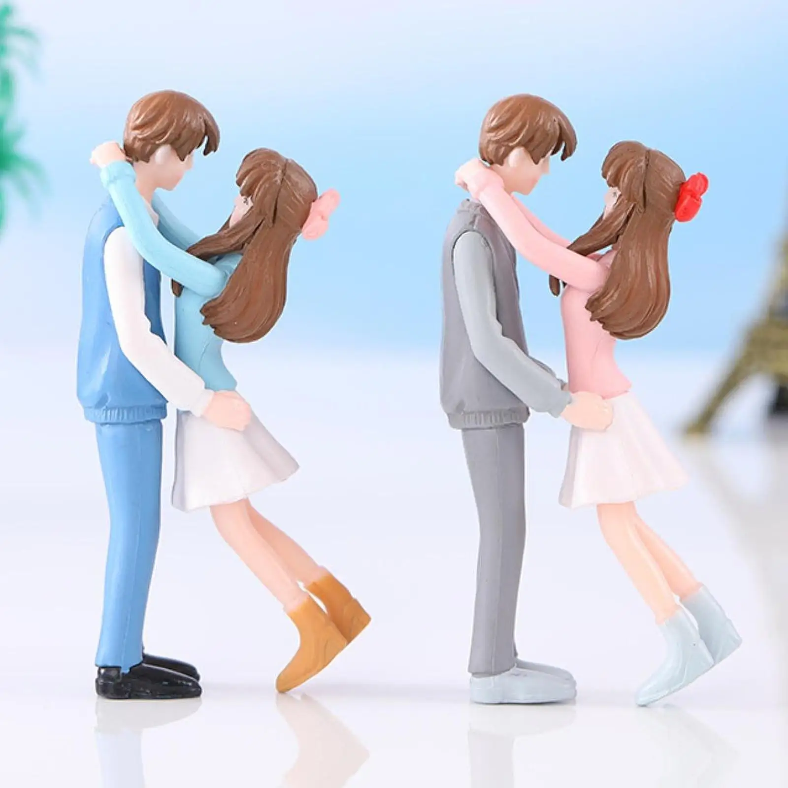 Love Figure Coffee Table Women Wife Office Cute Modern Home Decor Decorations Gift Characters Him Men Loving Sculpture Statue