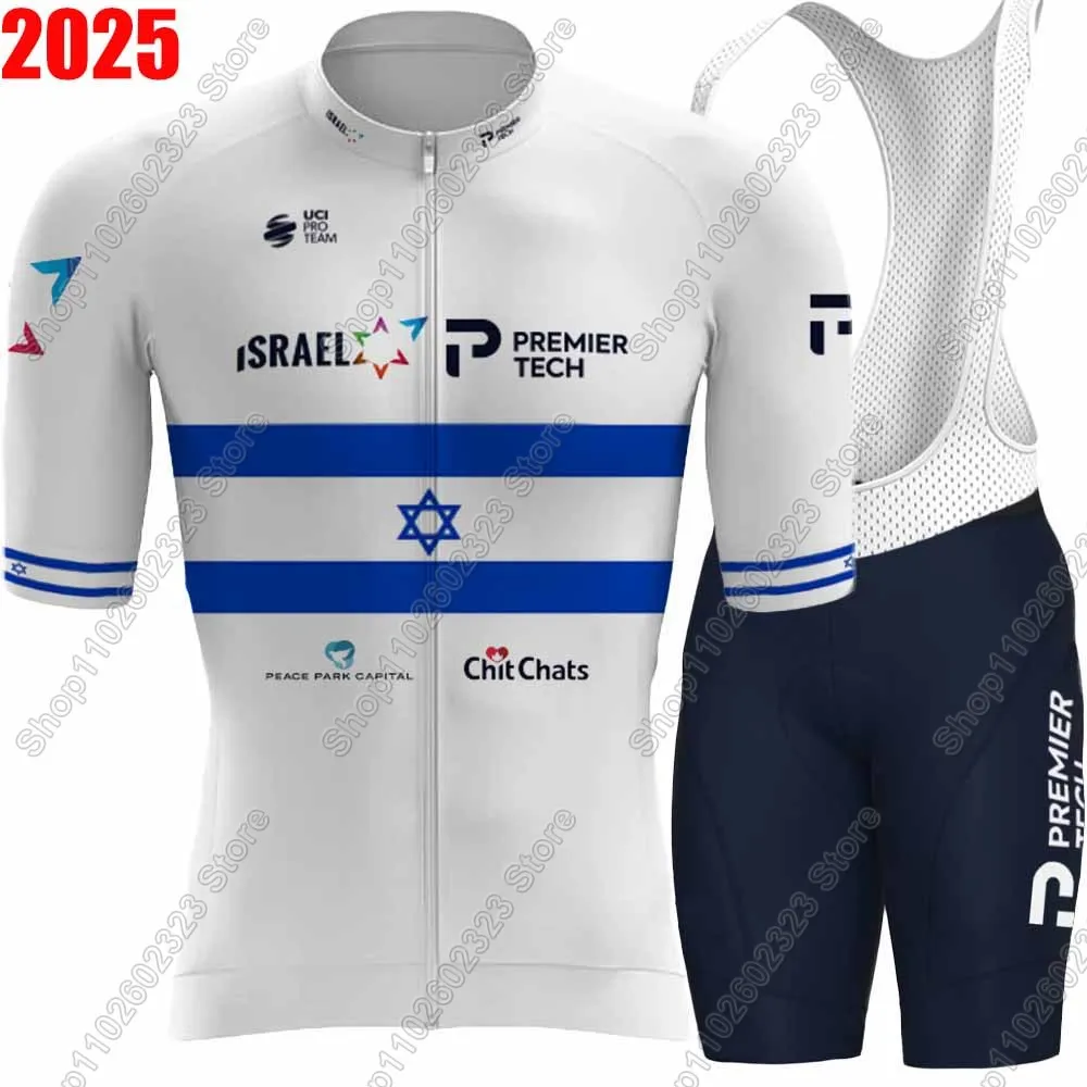 

Израиль 2025 Team IPT комплект велосипедного трикотажа, летняя одежда для велоспорта, мужские рубашки для шоссейного велосипеда, костюм, велосипедные нагрудники, шорты MTB Maillot