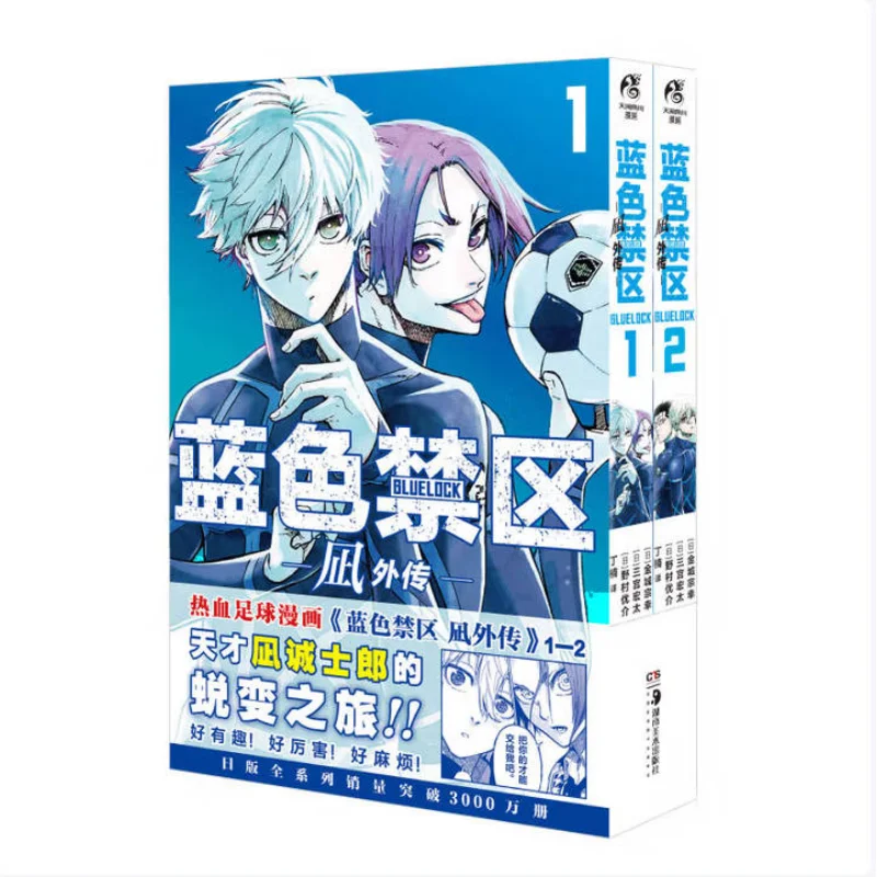 Blue Penalty Area  Side Story 122 Volumes Soyuki Kinjo Japan Hunan Fine Arts Publishing House 9787574603707 Book