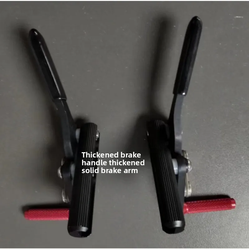 

Universal sports wheelchair Aluminum alloy brake wheelchair accessories Pipe clip installation