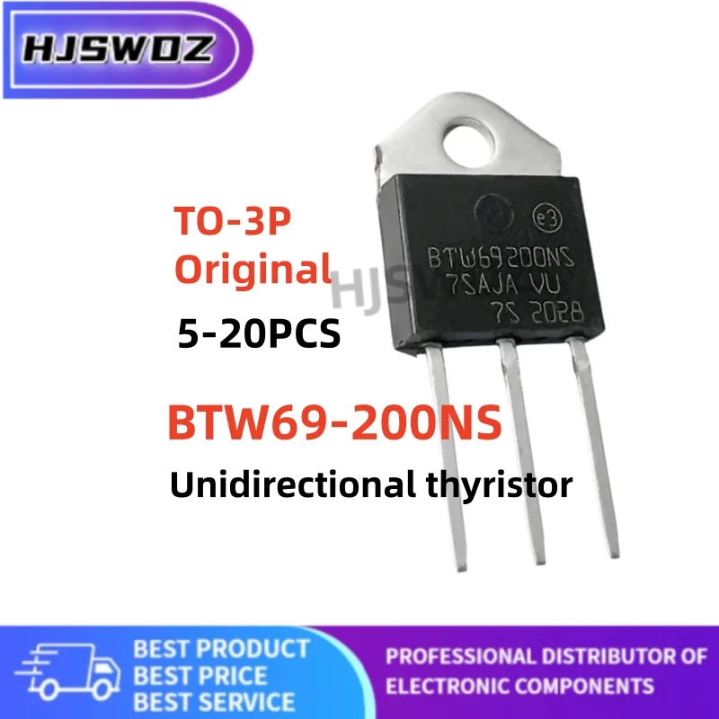 5-10-20PCS Original 100% New BTW69-200NS BTW69 200NS BTW69-200 50A/200V TO-3P Unidirectional thyristor