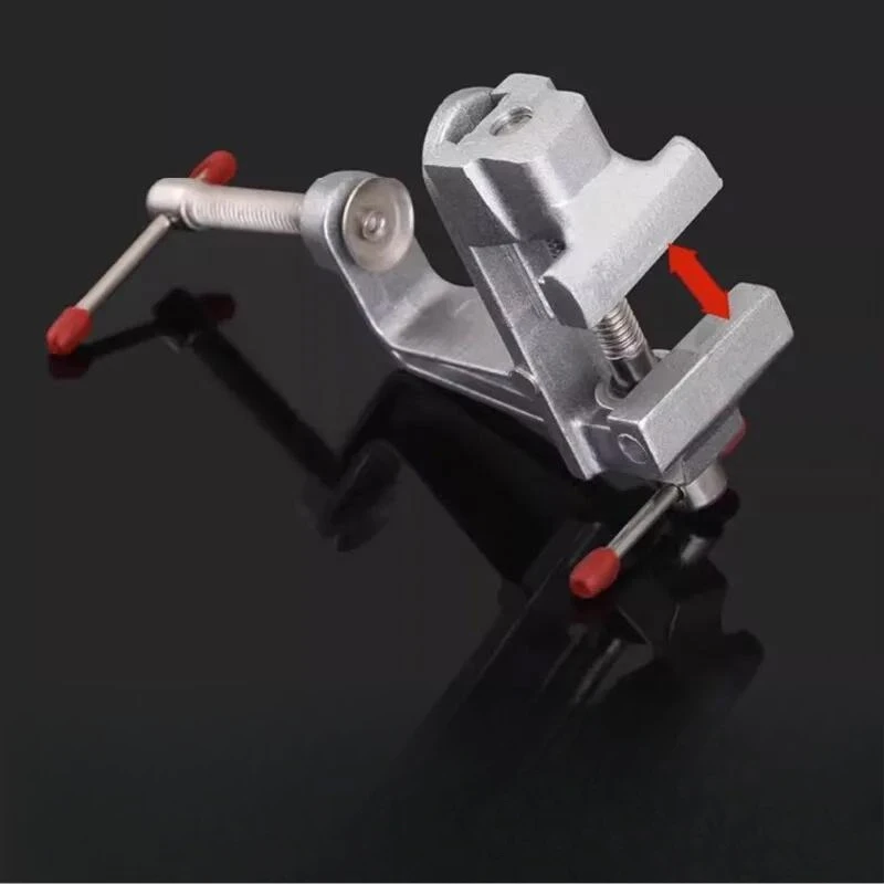 35MM Aluminium Alloy Table Bench Clamp Vise Multi-functional Bench Vise Table Screw Vise for DIY Craft Mold Fixed Repair Tool