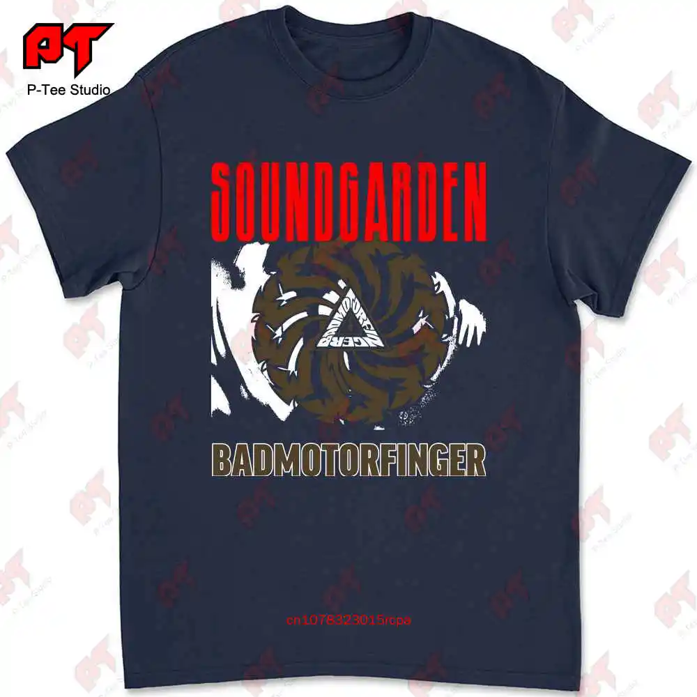 Soundgarden Badmotorfinger Band Logo T-shirt YZPN image 2