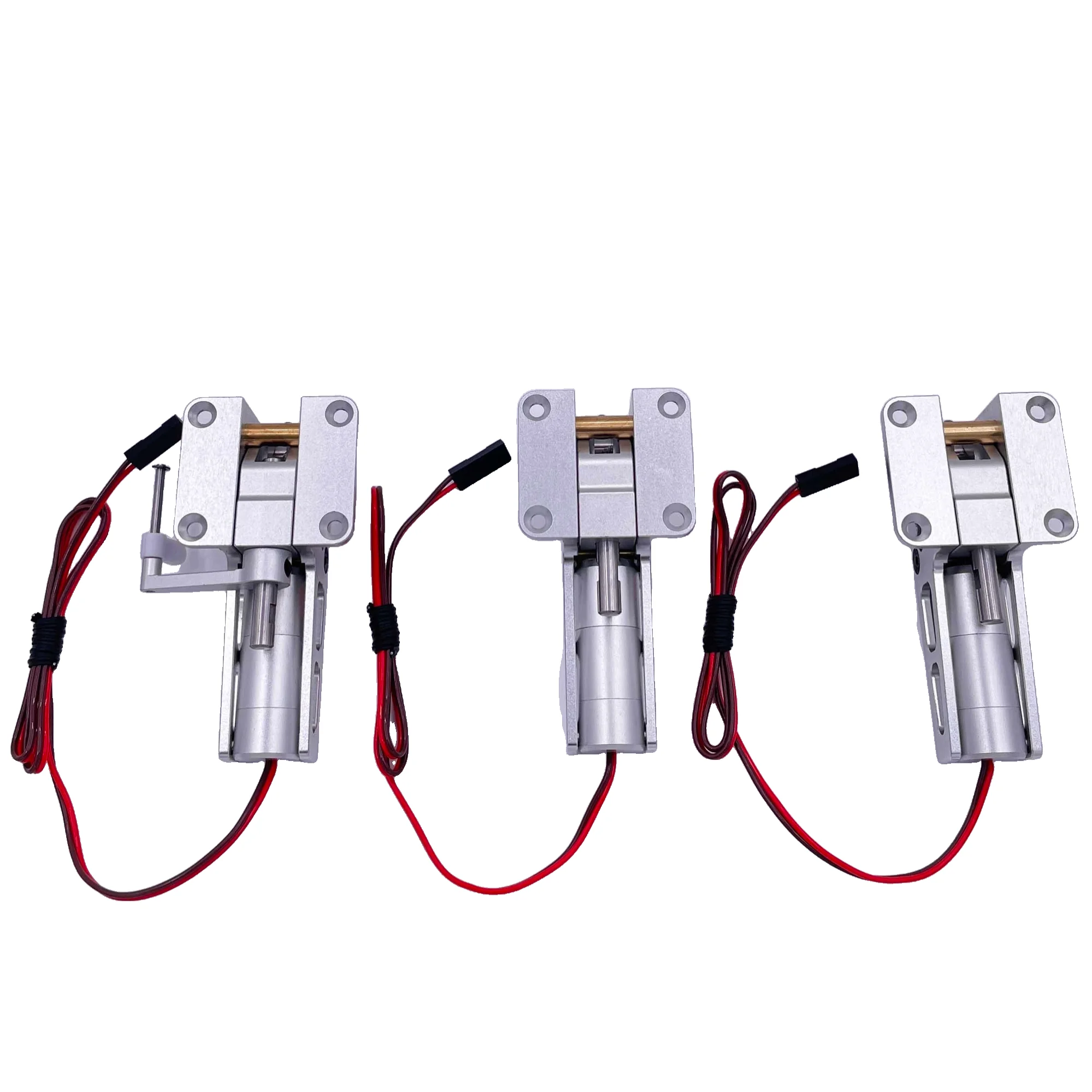 Train d'atterrissage rétractable électrique XAERO ER005 pour avion RC, 90 °   Train roulant motorisé réglable avec base en alliage d'aluminium