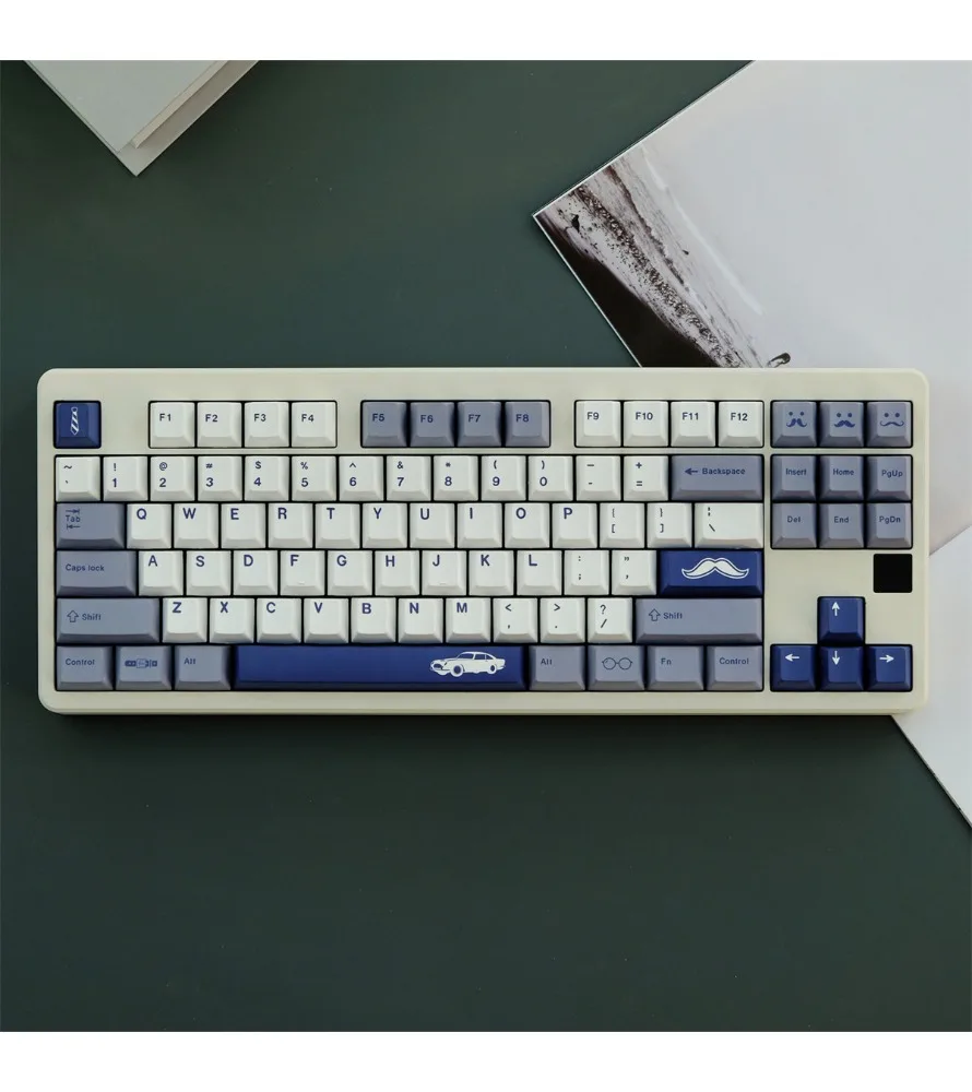 

Keycap Sublimation Mechanical Keyboard Suitable for Customized Gentleman's Keycap PBT Original Height