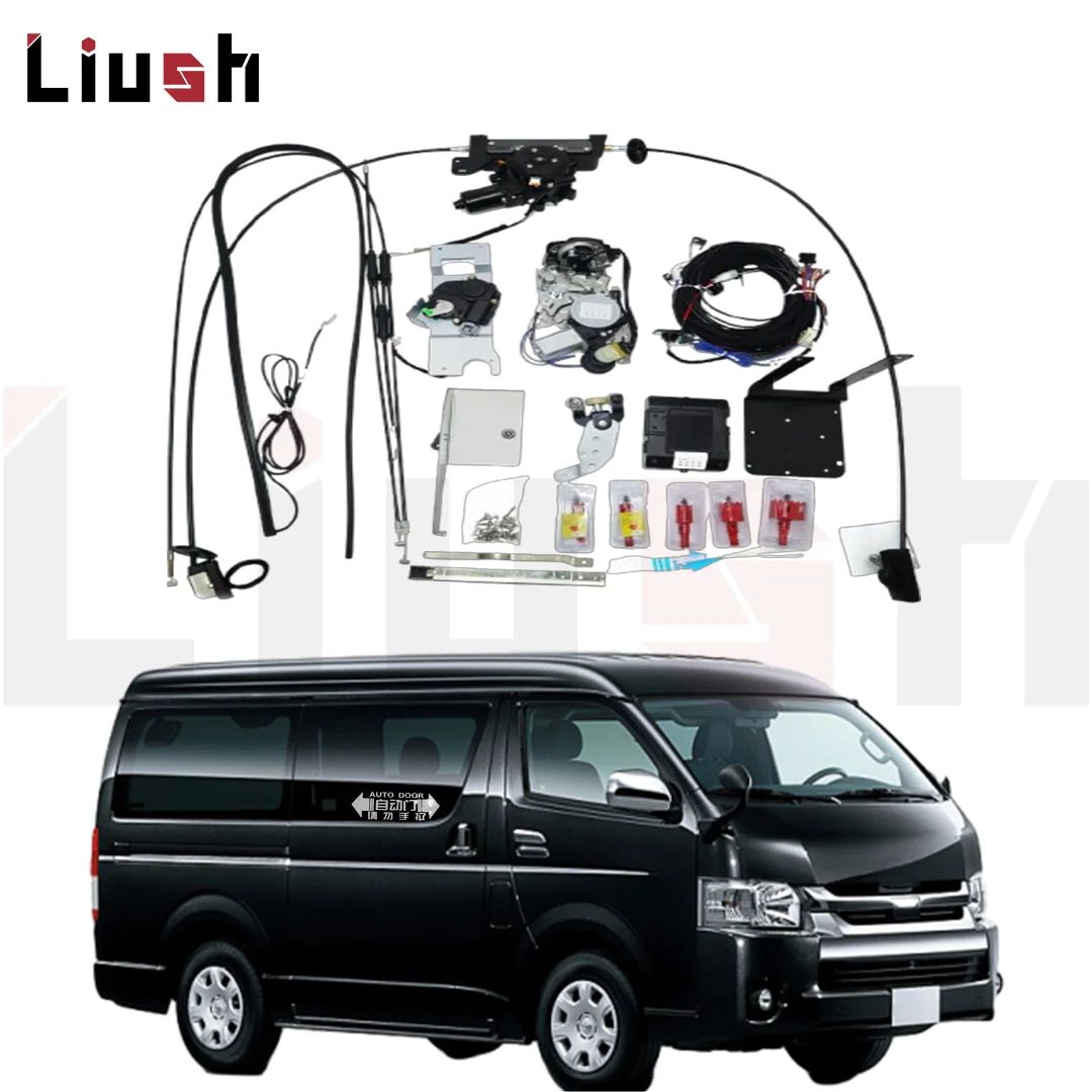 Kit de porte automatique électrique pour Toyota Hiace Commuter Quantum GranAce 200, porte coulissante électrique adaptable pour Toyota Majesty Granvia 2025