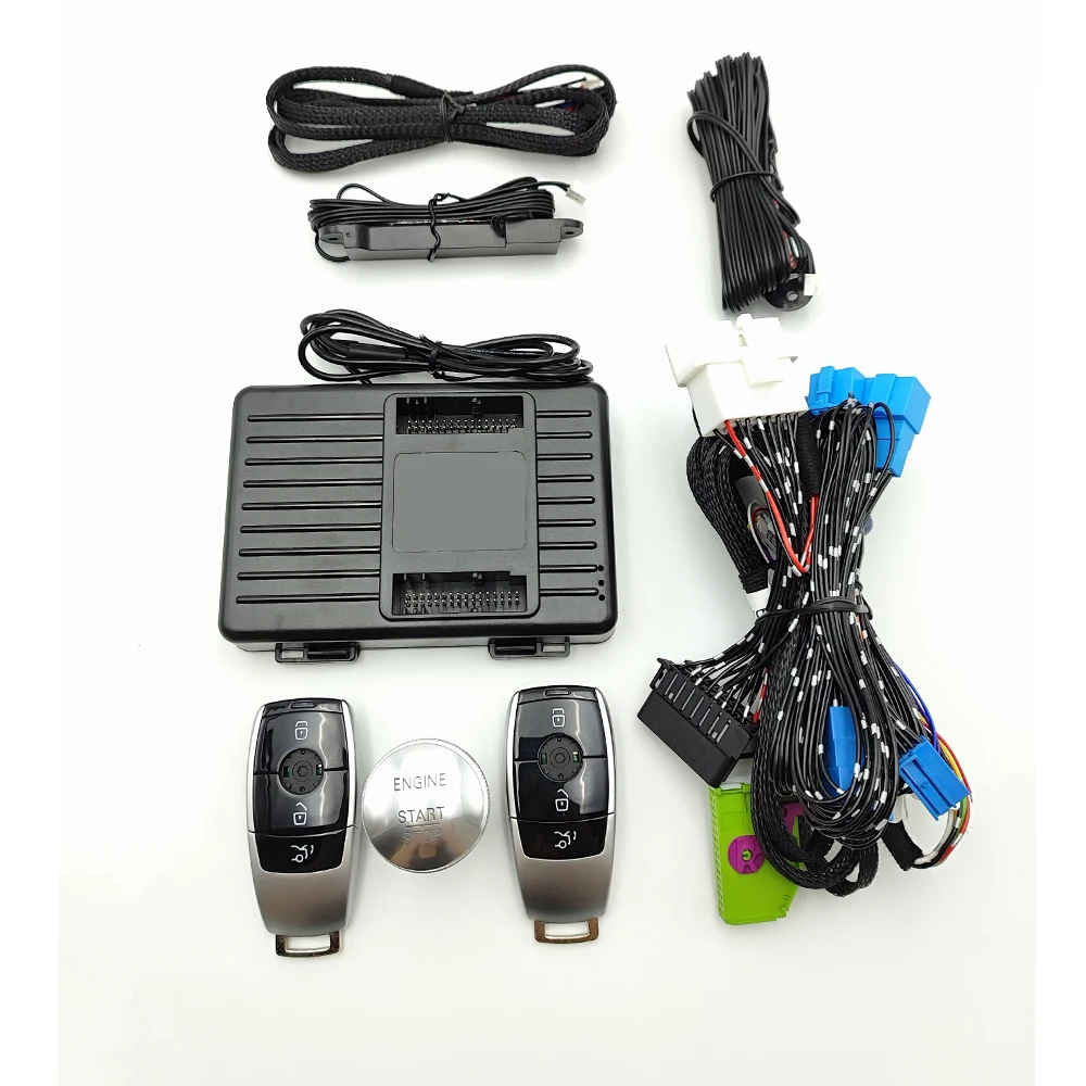 

For Mercedes Benz ML GL G A B CLA GLE Add Push Start Engine Remote Starter Keyless Entry System New Smart Key Car Accessories