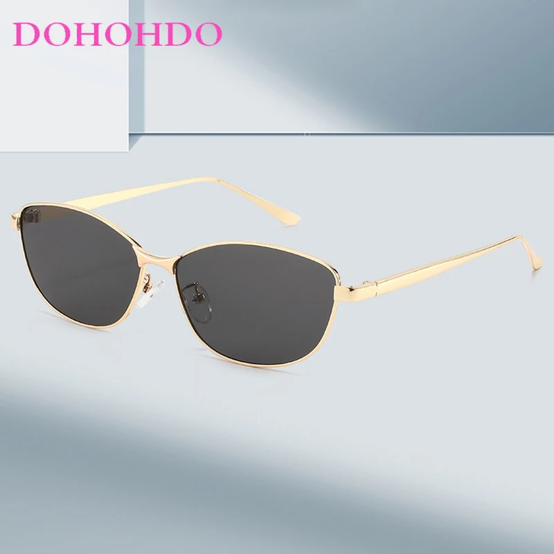 

Vintage Trendy Metal Cat Eye Women Men Sunglasses Fashion Brand Designer Eyeglasses Outdoor Traveling Driving Shades UV400 Очки