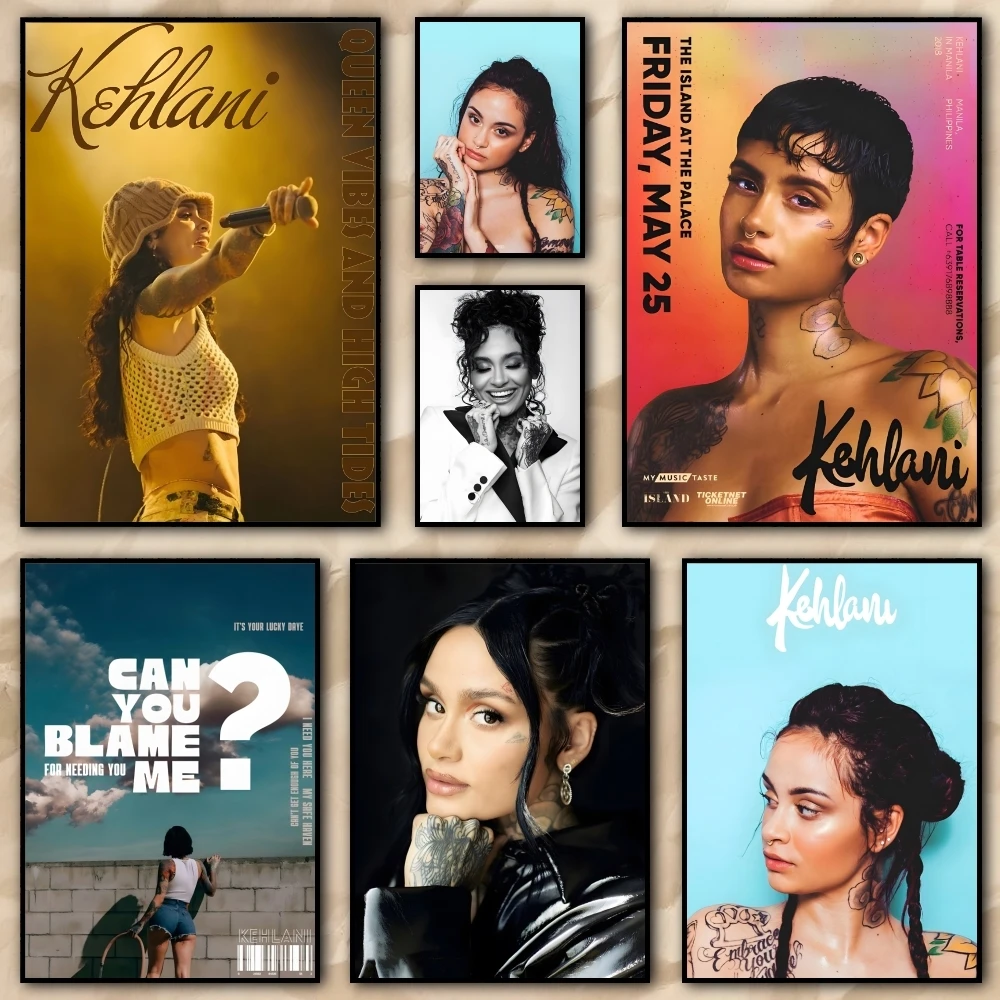 Kehlani It Was Good Until It Wasn't Painting Calligraphy HD Canvas Poster living room bedroom bar aesthetic decoration
