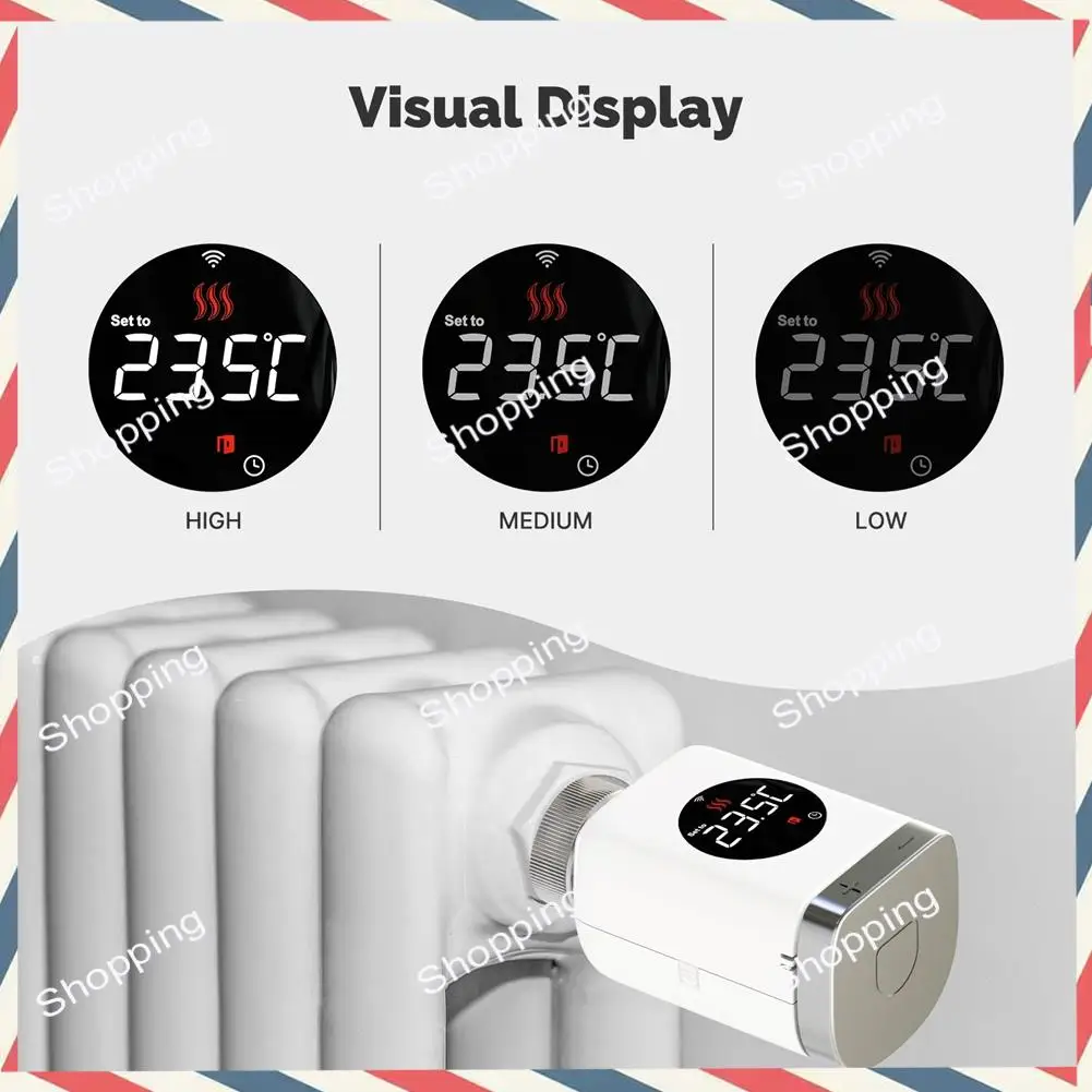 

M20K умный термостатический радиаторный клапан TRV программируемое приложение дистанционный контроллер температуры для Alexa Google Home