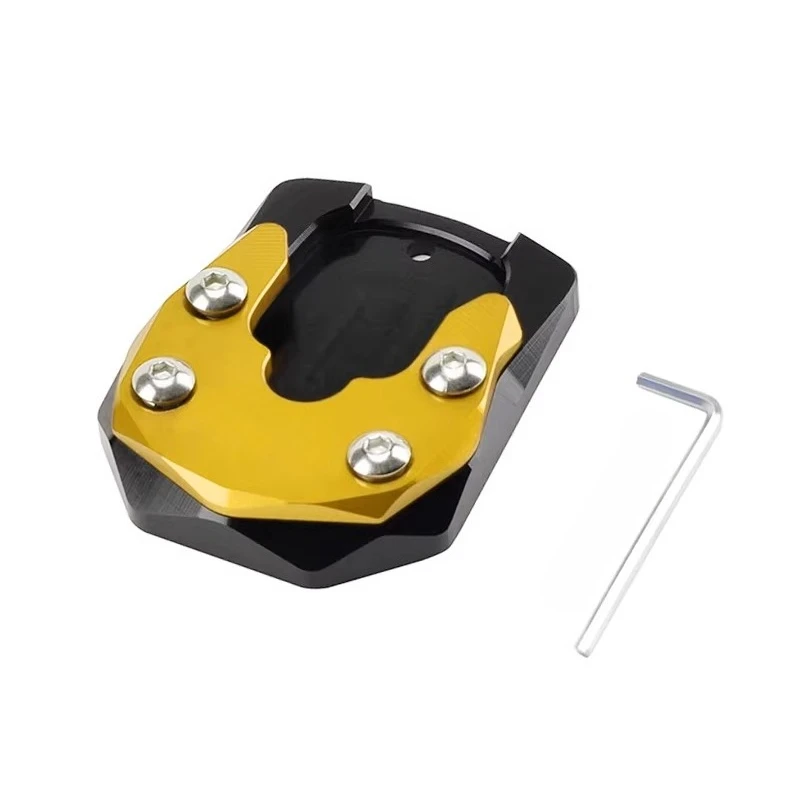 Motorcycle Kickstand Decoration For SUZUKI Let's110 QS110T-3 QS125T-7A Parking Rack Base Enlarged Pad Aftermarket Accessories view 4