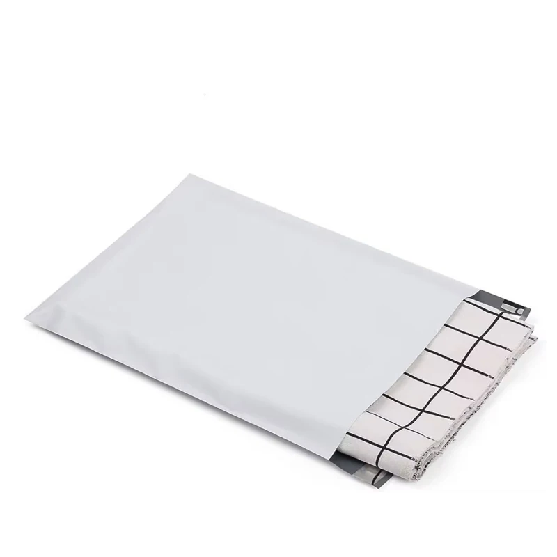 50Pcs/Lots Shipping Envelope Bags Plastic Express Envelope Storage Bags White Color Mailing Bags Self Adhesive Seal Storage Bag