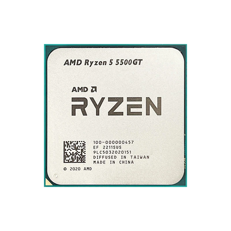 AMD Ryzen 5 5500GT Brand New CPU 4.4GHz 6-Core 12-Thread 19MB Cache 7NM 65W Socket AM4 Gaming Processor with Radeon Graphics