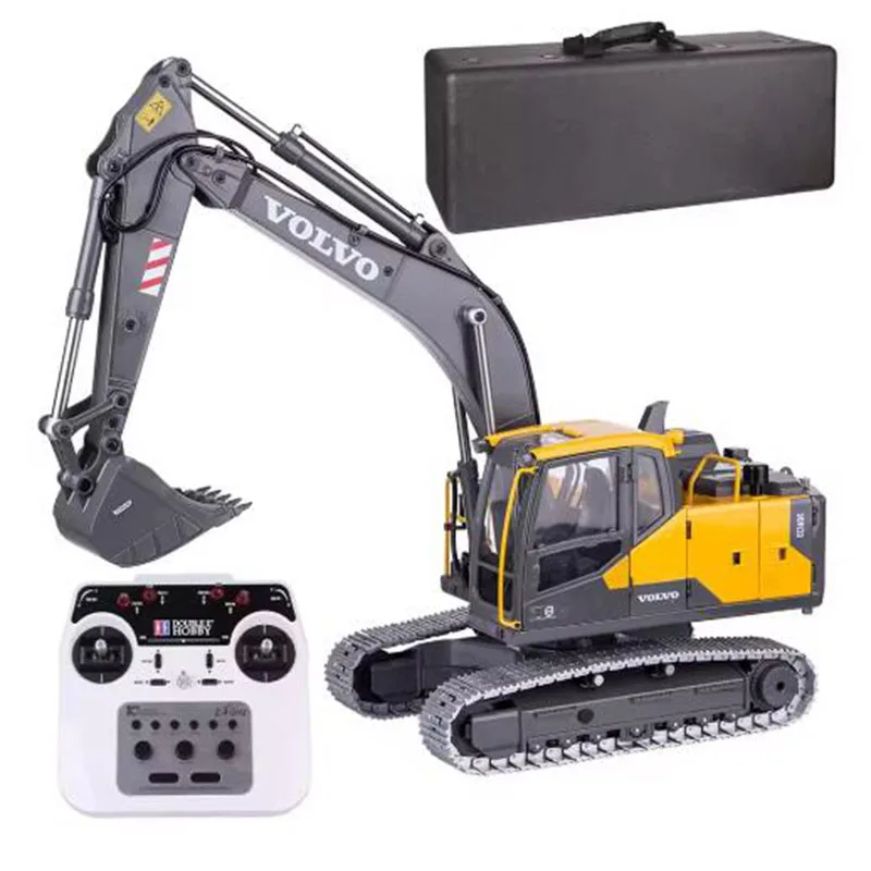 

Hot Sale Double E Hobby E010-003 1/14 Scale RC Excavator Volvo 24Channels Remote Control Full Functional Electric Vehicle Toys
