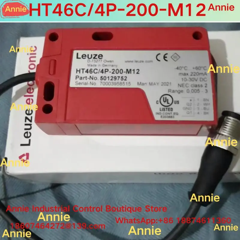 

Совершенно новый лазерный тип HT46C/4P-200-M12, оптоэлектронный 50129152