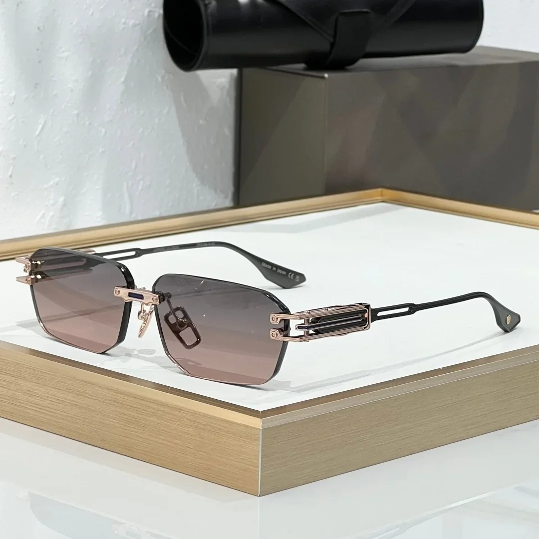 DT HYPERLUX-3000 59-13 Top Quality Men's Sunglasses for Women Retro Trend Luxury Titanium UV400 Designer Sunglasses with Box