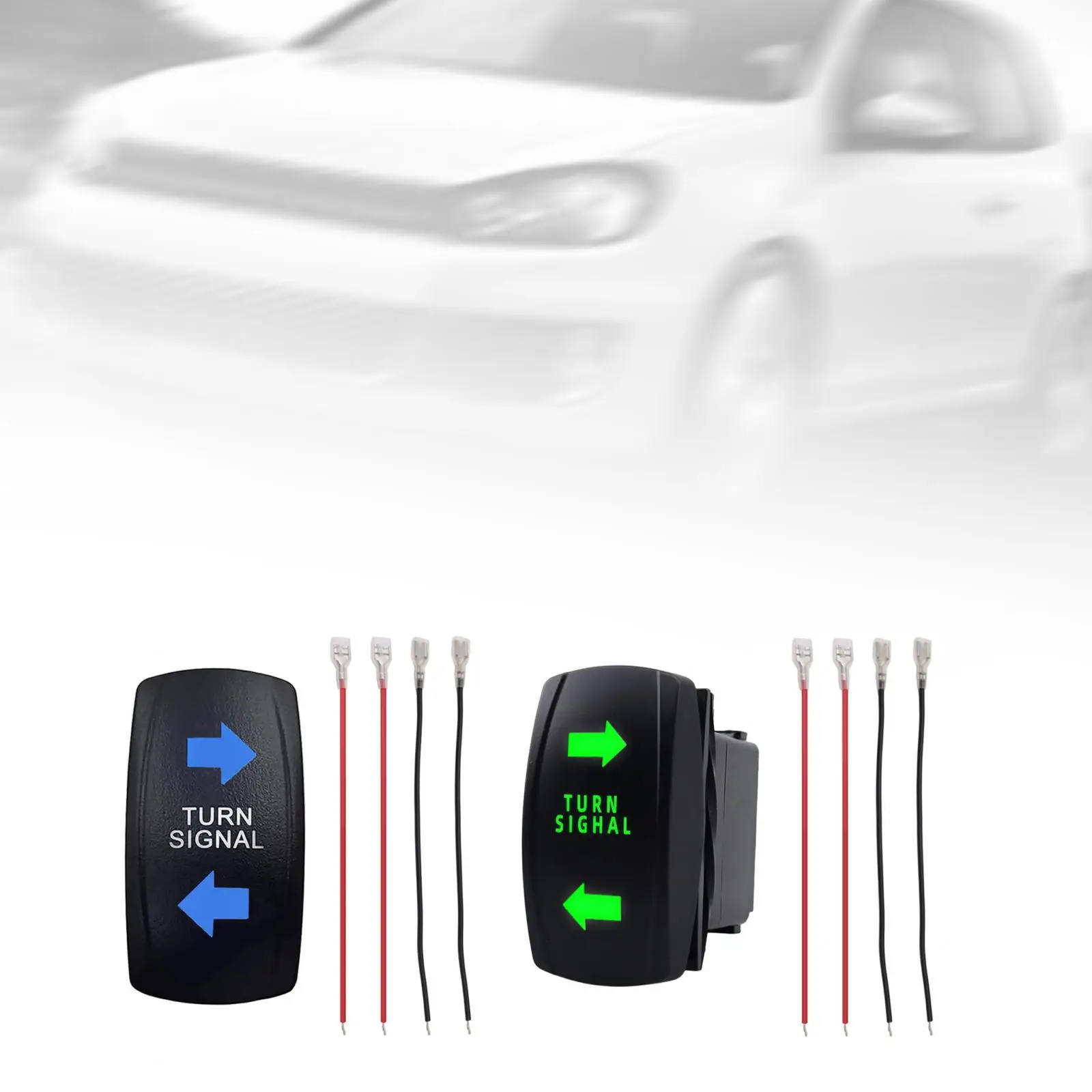 Turn Signal Switch Waterproof Vehicle Steering Signal Rocker Switch for Campers Trailers Modification Parts Direct Replaces